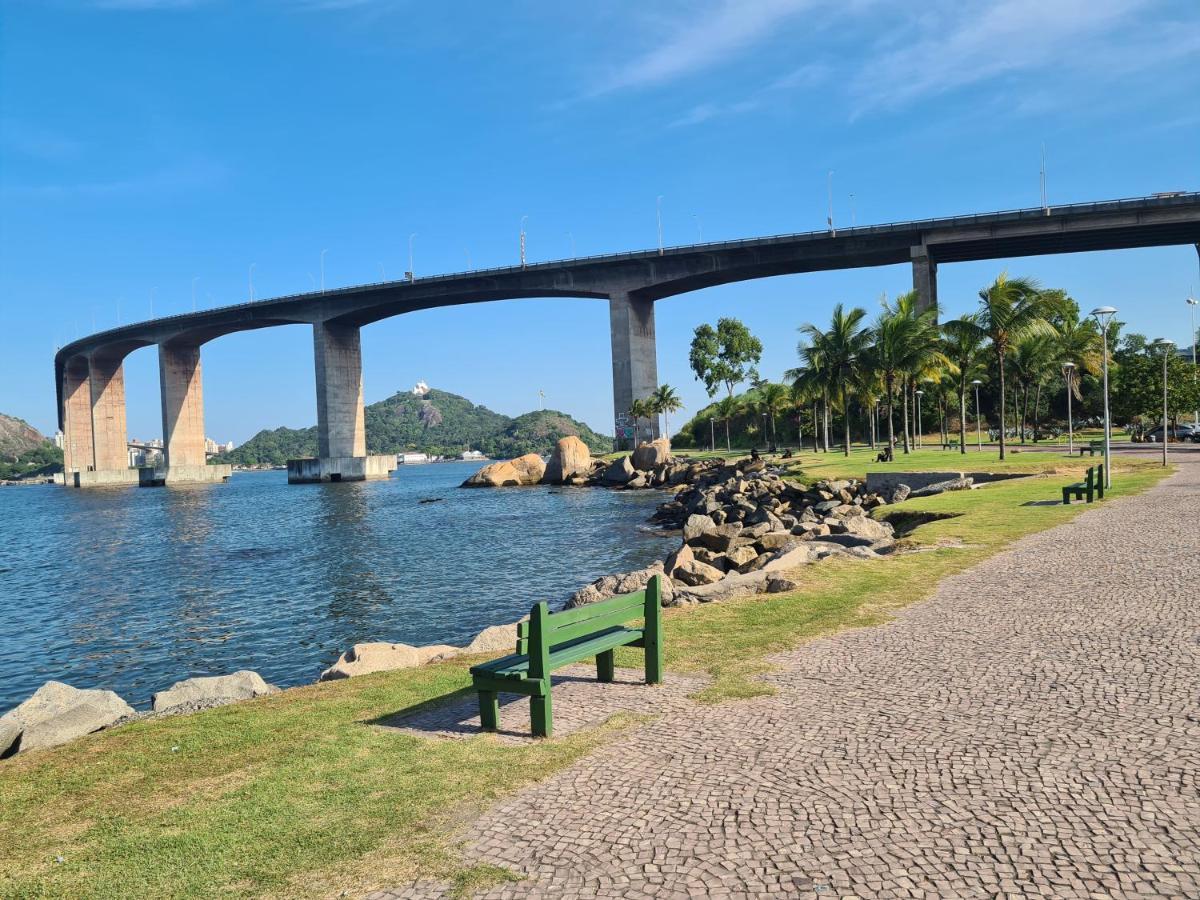 Flat Pasargada 906, Free Bikes, Pe Na Praia Vila Velha  Buitenkant foto