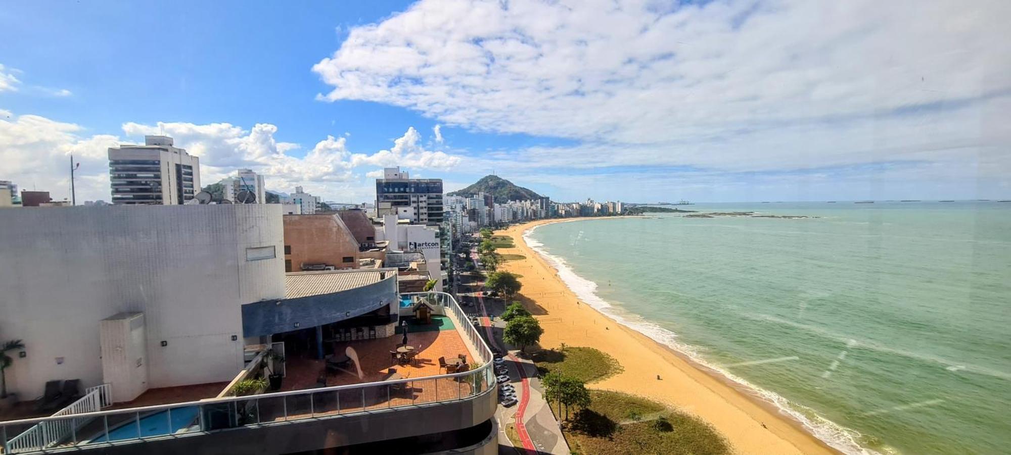 Flat Pasargada 906, Free Bikes, Pe Na Praia Vila Velha  Buitenkant foto