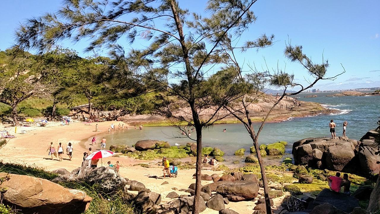 Flat Pasargada 906, Free Bikes, Pe Na Praia Vila Velha  Buitenkant foto