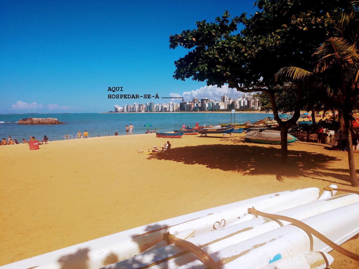 Flat Pasargada 906, Free Bikes, Pe Na Praia Vila Velha  Buitenkant foto